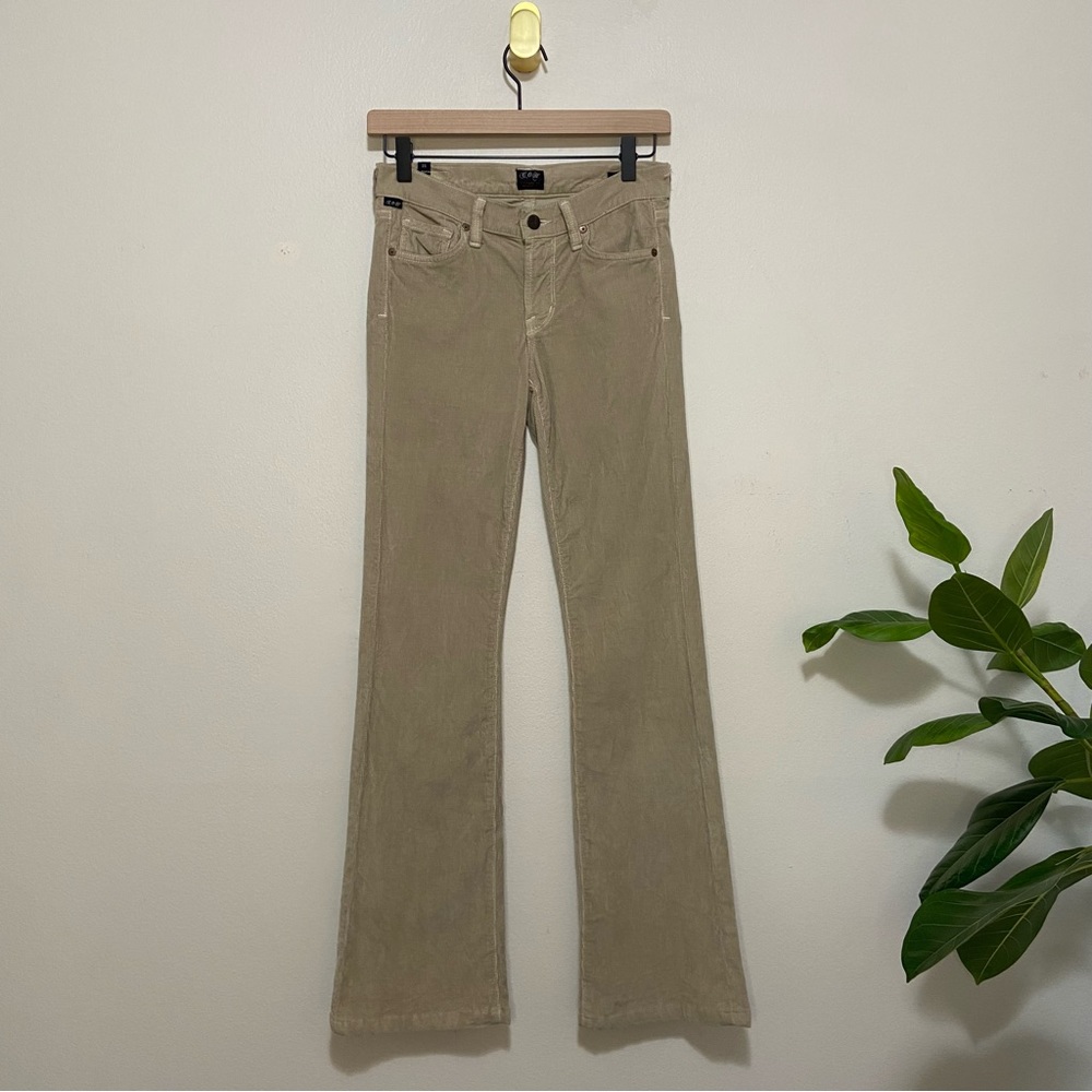 Citizens Of Humanity Tan Boot Cut Pants